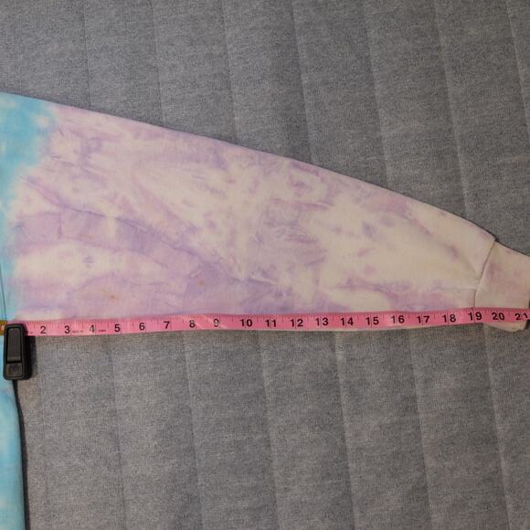 Artist Union NASA Tie Dye Hoodie Large Orange Blue Purple Space Shuttle - Picture 10 of 10